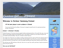 Tablet Screenshot of outdoorswimming.ie